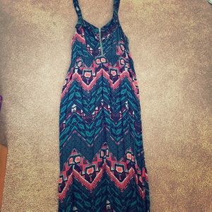 Printed Maxi Dress
